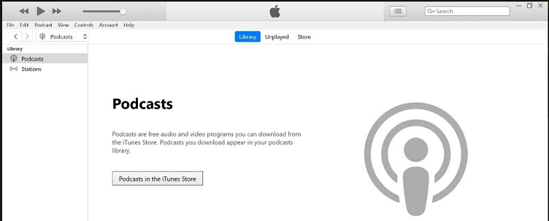استمع الى iTunes برودكاست على android 2