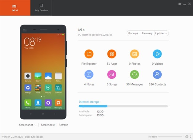 download mi pc suite 3.0 english version