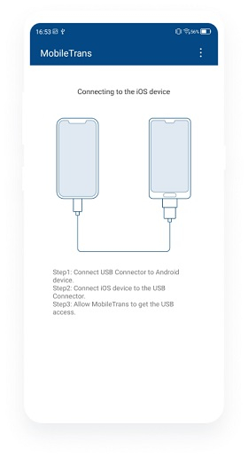 mobiletrans copiar os dados para iOS 01