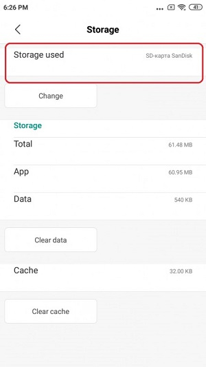 Apps auf Xiaomi SD-Karte verschieben