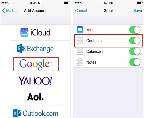 How To Retrieve Google Contacts On Iphone