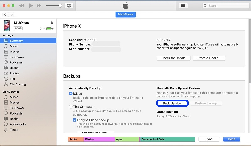 restaurar ipad usando backup do iphone 2