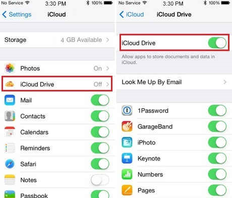 restaurar el historial de chat de line con iCloud 2