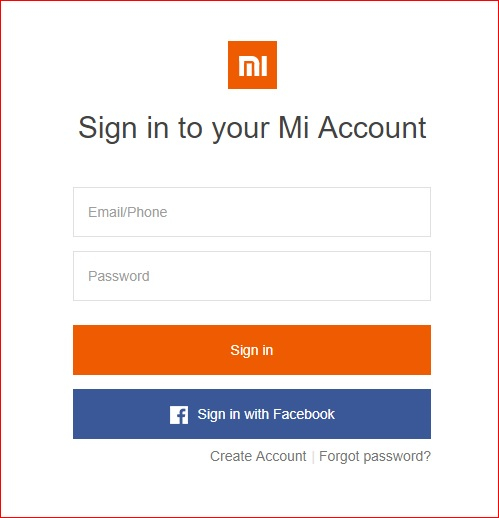 xiaomi cloud login