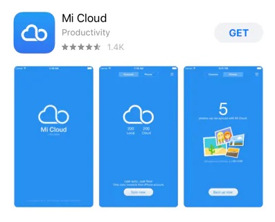 mi cloud app