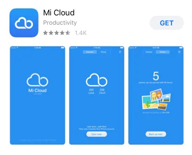 account xiaomi cloud