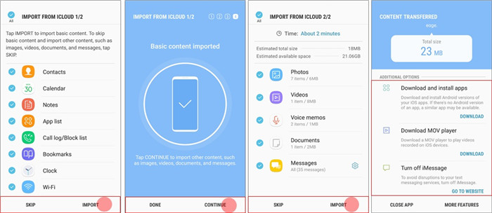 Samsung Smart Switch - Transferencia Inalámbrica 02