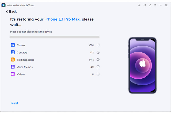 Comment mettre de la musique dans ipod Nano -Commencer le Transfert