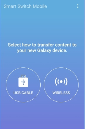 transferência de contatos entre dispositivos Samsung - 4