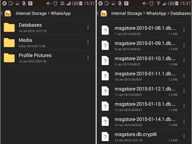 Storage emulated 0 whatsapp databases. WHATSAPP/databases. Папка ватсап датабейс. База данных ватсап. База данных WHATSAPP Android.