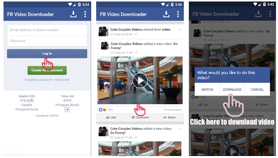 bagikan video facebook di whatsapp 3