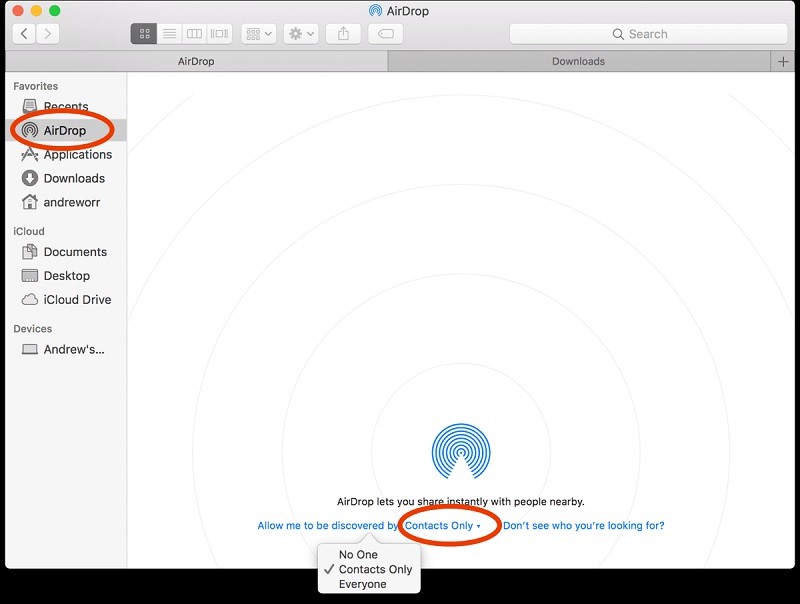 how to sync mac and iphone contacts