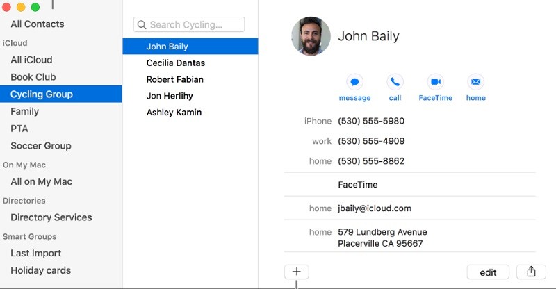 sync mac contacts with iphone