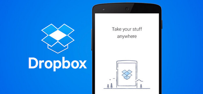 dropbox transfer file from computer to android