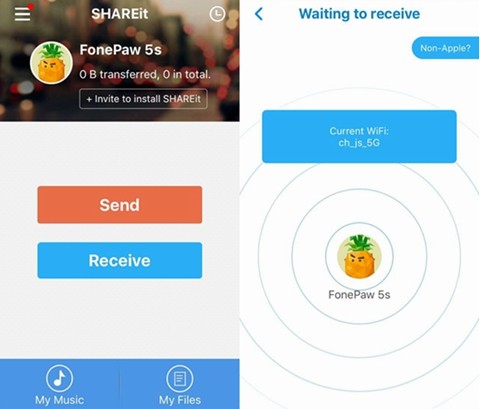 memindahkan data aplikasi dengan SHAREit 02