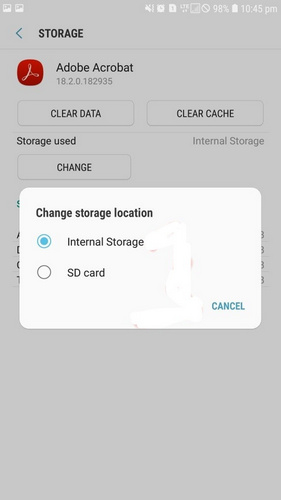 transferir aplicativos para cartão SD no oppo A3s 04 