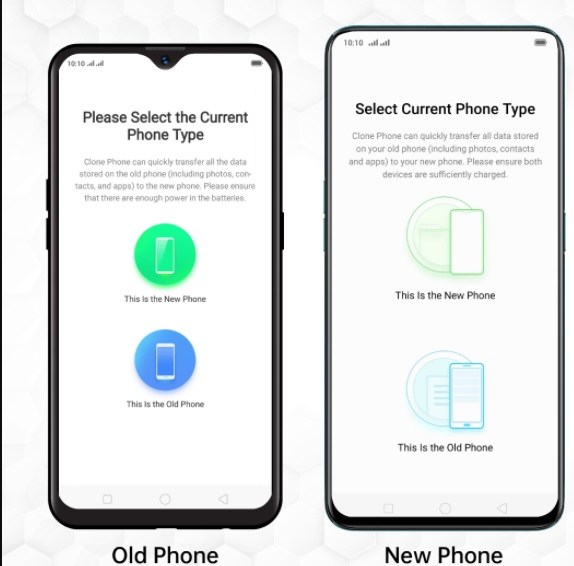 clone phone oppo to vivo