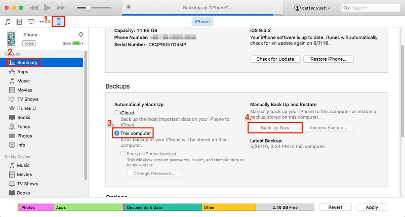 transfer kontak iPhone tanpa iCloud 2