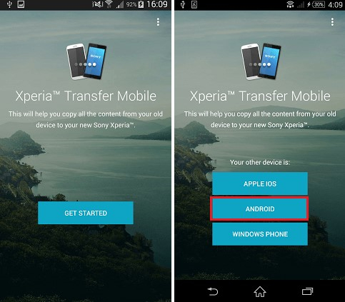 transfer data dari xperia ke xperia 2