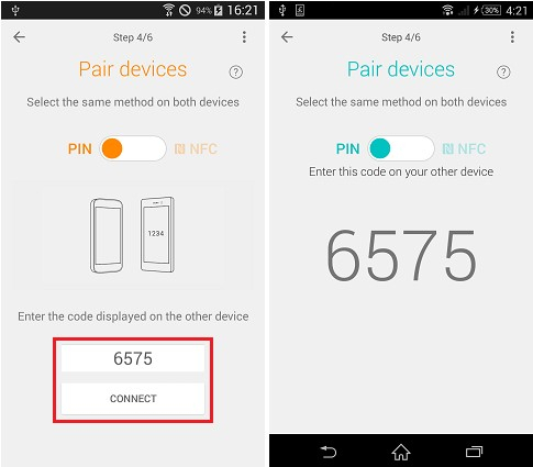 transfer data from xperia to xperia 5