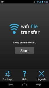aplicación de transferencia de WiFi