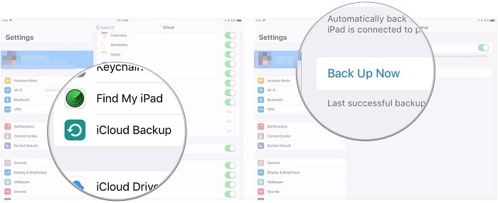 dateien mit icloud auf ipad übertragen