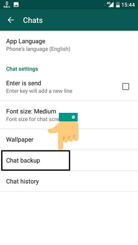 transfert de gbwhatsapp vers whatsapp 3