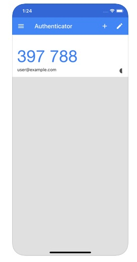 google authenticator apple device