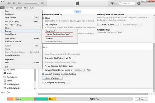 transferir com o itunes 01