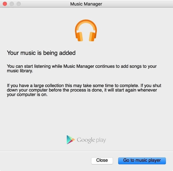 transférer itunes vers google play music 11