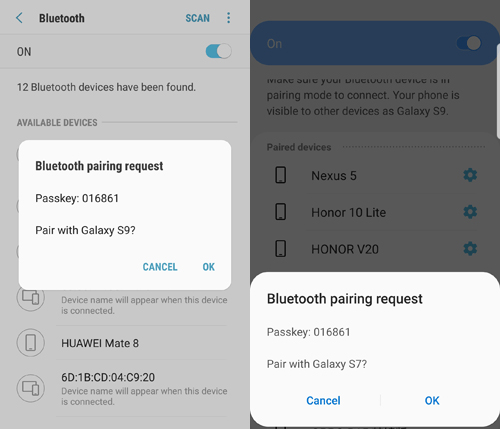 transferindo mensagens via bluetooth - 2