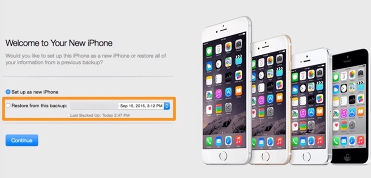 Trasferisci i messaggi da iPhone a iPhone