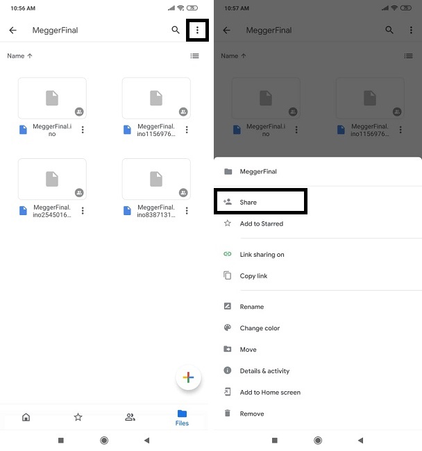 transferir música entre dispositivos android usando o googledrive 1