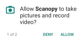Transferir música de Android a Android con la aplicación Scanopy 1