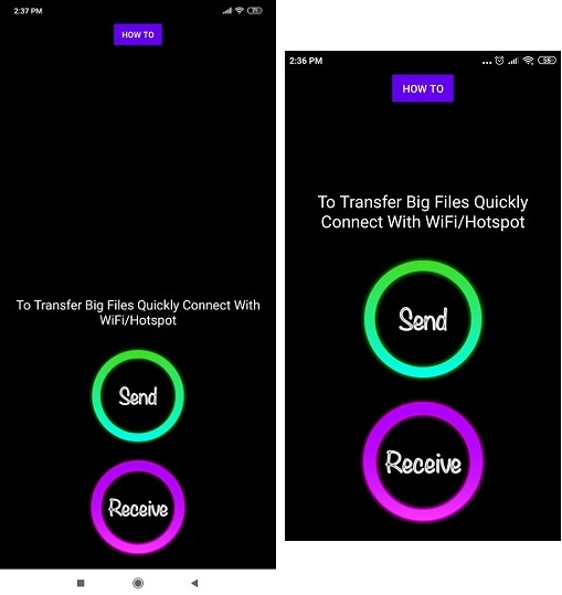 transférer de la musique d'un android vers un android par scanopyapp 2