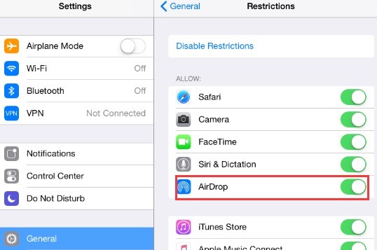 how to share via airdrop mac to iphone