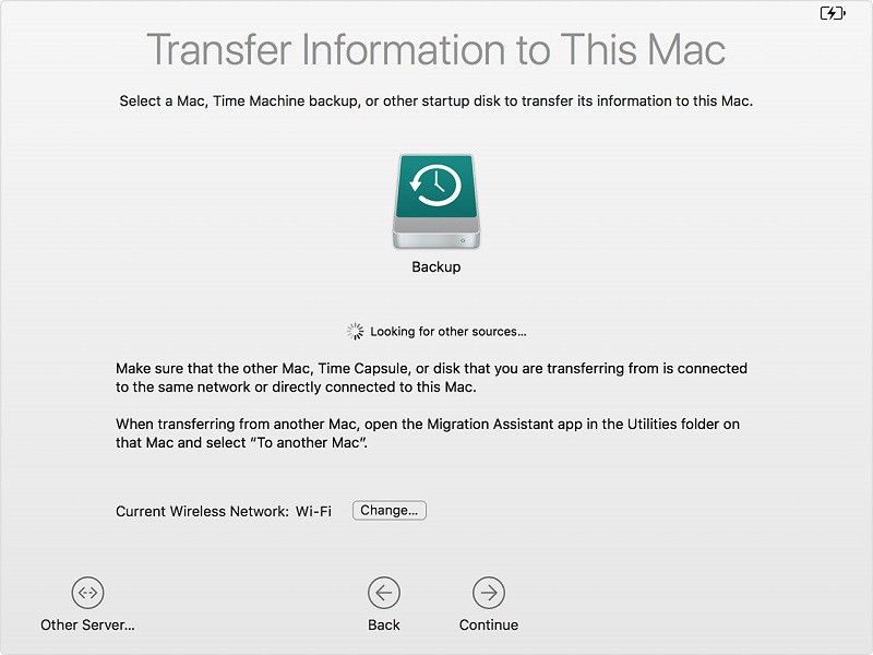 mentransfer dari mac lama ke mac baru 4