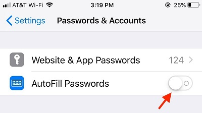 transfer passwords to new iphone 6