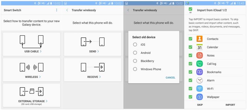 fotos von iphone zu samsung s20 übertragen 5