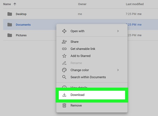 how to upload to google drive via cable