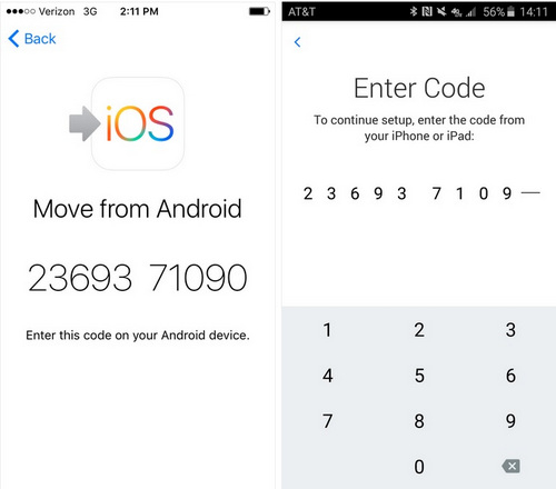 Transferir mensajes de texto con Move to iOS 03