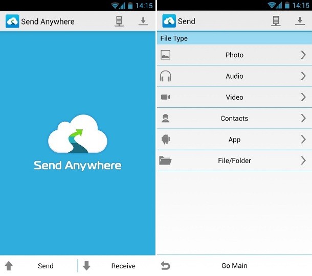 transfer text messages by sendanywhere 01