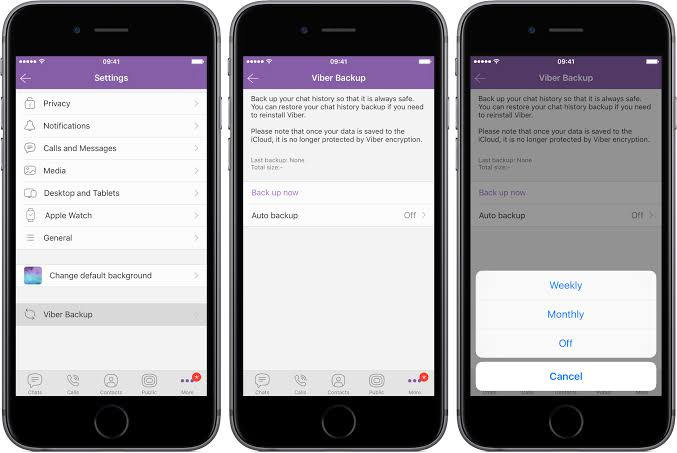 trasferire viber su nuovo iphone 1