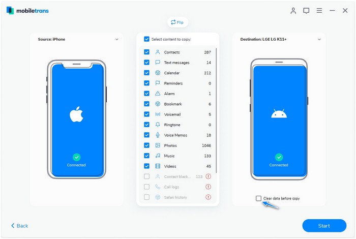 Selecting File Types