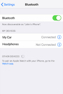 turn on bluetooth