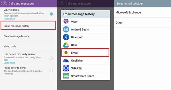 viber messenger not showing preview anymore