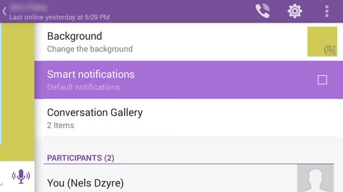 fitur viber 1 mengaktifkan notifikasi pintar