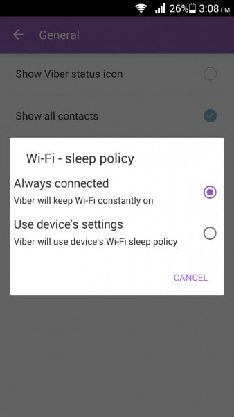 viber update not working