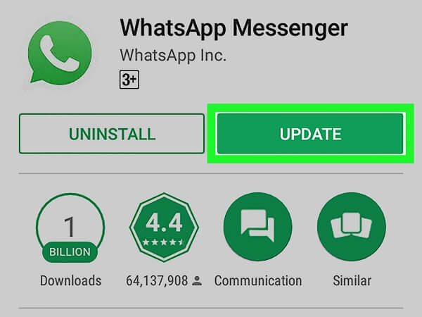نسخ whatsapp احتياطي عالق 18