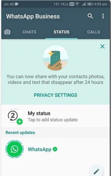 whatsapp business automatic reply